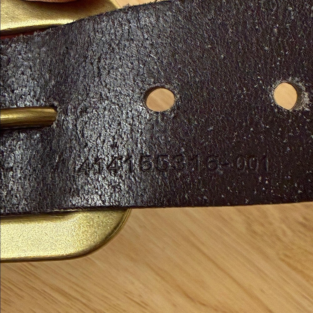Women’s R.L.L. Leather Belt - Picture 7 of 16